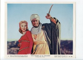 King Richard and the Crusaders-Rex Harrison and Virginia Mayo-8x10-B&amp;W-Still - £27.84 GBP