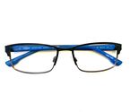 Flexon Eyeglasses E1042 001 Black/Blue 54-17-140 (Peeling Paint) - $39.60