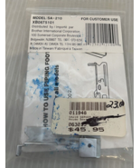 Brother SA210 Serger Piping Foot XB0241101 1034D 3034D 1134DW 5234PRW 42... - €23,58 EUR