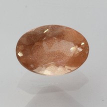 Copper Shiller Oregon Sunstone Precision Faceted 9.5x6.7mm Oval 1.92 carat - £60.11 GBP