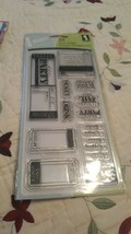 Inkadinkado 10 Clear Stamps It&#39;s A Party! New - £3.81 GBP