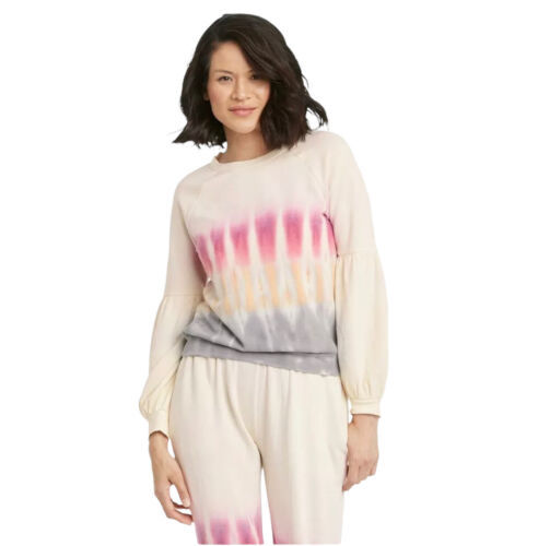 Rose Tie Dye Women&#39;s Sweatshirt XS - Cozy and Stylish - $19.80