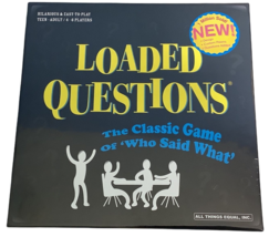 Loaded Questions Classic Board Game Who Said What 2009 Family Party Edition - $21.15