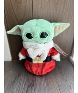 Star Wars: The Mandalorian Baby Yoda Grogu Christmas Holiday Plush 2022 - $532.00 MXN