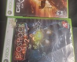 LOT OF 2 XBOX 360 :Gears of War 2 [ Complete] + BIOSHOCK 2 [NO MANUAL] - $7.91