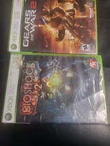 Lot Of 2 Xbox 360 :Gears Of War 2 [ Complete] + Bioshock 2 [No Manual] - £6.34 GBP
