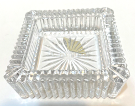 Vintage Shannon Crystal Designs of Ireland Heavy Crystal Square Trinket Dish 3.5 - $16.56