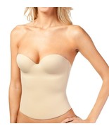 Women&#39;s Strapless Padded Push Up Shapewear Slimming Corset Beige #2052 - $20.32