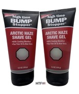 2x High Time Bump Stopper Arctic Haze Shave Gel Cream 5.3 oz Each New - £38.72 GBP