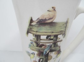 Marjolein Bastin Tall Latte Mug Natures Sketchbook Bird House Feeder Mug... - £9.48 GBP