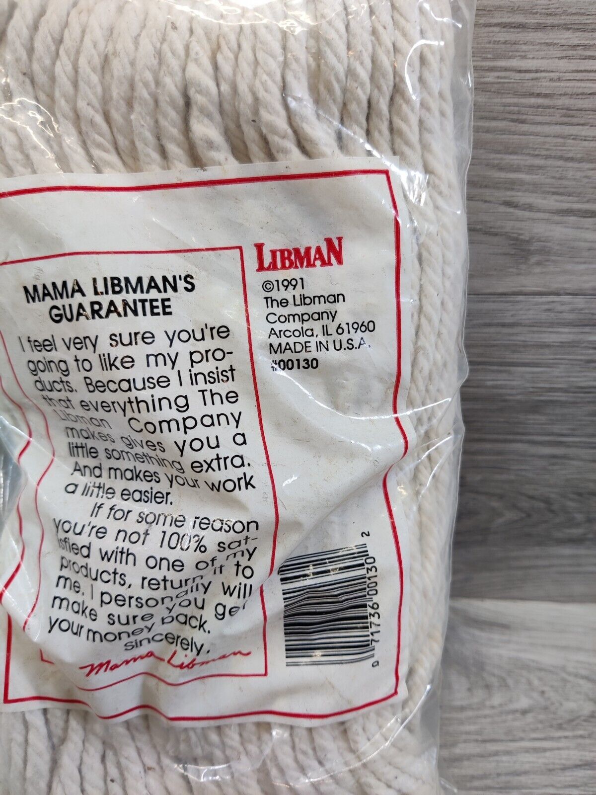 Libman Jumbo Cotton Mop Replacement Refill 130Made in USA Mops