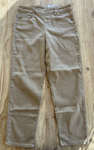 Time and Tru Relaxed Fit Stretch Woven Pull-On Pant Khaki Chino Womens S... - $27.00