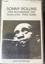 Sonny Rollins Guest Artist : Thad Jones First Recordings 1957 Cassette - £18.42 GBP