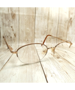 JSJ Judith St James Gold Metal Half-Rim Eyeglasses FRAMES - Petunia 52-1... - €25,37 EUR