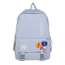 TRAVEASY 2023 New Women Backpack Nylon  Campus Waterproof School Bags White Larg - £63.52 GBP