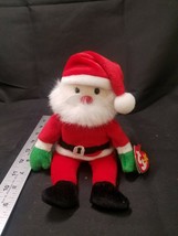 Santa 5th Generation 1998 Retired Ty Holiday Beanie Baby Collectible Mint Toy - £3.78 GBP