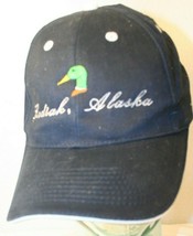 Kodiak Alaska Black Souvenir Strapback Hat Cap Duck head logo - $19.95