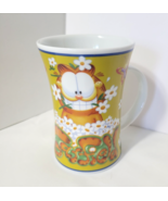Garfield Odie Daisies Mug Wrap Design Storline Spain Hard to Find 12 oz ... - $805.99 MXN