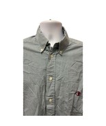  Duck Head Gingham Check Button Down Shirt L Long Sleeve 100% Cotton - $26.59