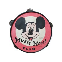 Vintage 1950s-1960s Mickey Mouse Club Toy Tamborine Walt Disney Productions - £27.47 GBP