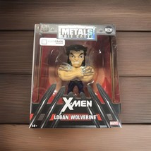 Marvel Wolverine Logan Die Cast Figure X-Men Jada Metals  Loot Crate Exc... - $7.69