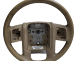 07-14 Ford Expedition 08-16 F250 F-250 Camel Tan Leather Steering Wheel OEM - $79.19