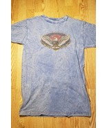 Harley Davidson Women&#39;s T-Shirt Shirt Top Size: Medium CUTE Eagle Motorc... - £15.58 GBP