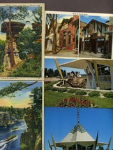 Lot 42 Wisconsin Postcards Linen Chrome Dells Maps Landmarks Vintage Aer... - £7.02 GBP