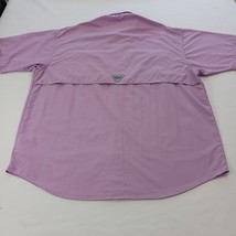 Columbia Sportswear Omni-Shade FM7047 Men's Button-Down Collar Lavender Shirt M image 2