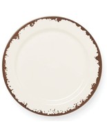 Set of Four (4) Fox Run ~ Melamine ~ Distressed ~ OFF-WHITE ~ 10&quot; Dinner... - €42,80 EUR