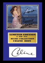 Celine Dion Signed Mount Framed 78 - £12.59 GBP