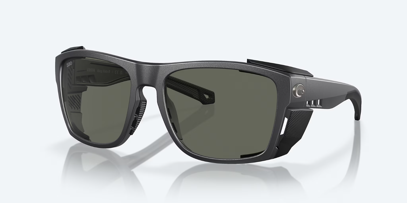 NEW Costa Del Mar KING TIDE 6 POLARIZED Sunglasses Black Pearl/Gray Glas... - $207.89
