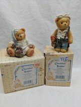 Lot Of (2) Cherished Teddies Christmas Carol Winter Holiday Ebearnezer J... - $22.39 CAD