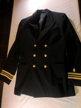 U.S. Navy Usn Mens Uniform Jacket Coat 40L 40X32 - £58.26 GBP