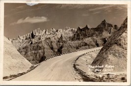 Sharktooth Ridge SD Badlands of South Dakota Rise Photo Postcard Y7 - £5.53 GBP
