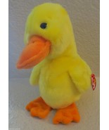 Ty Beanie Buddy Quackers 1998 Gasport Tag Error Ages 3+ - $32.58 CAD