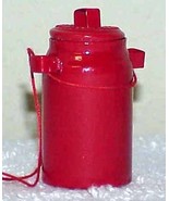 Vintage Red Metal MILK CAN Christmas Ornament - £6.27 GBP