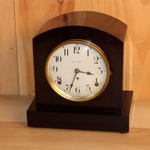 Antique Seth Thomas 8 Day Adamantine Mantle Clock ~ Serviced &amp; Running ~ - £215.33 GBP