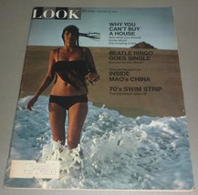 Look Magazine Feb. 10, 1970 - Beatle Ringo Starr Goes Single, Swim Strip - £10.08 GBP