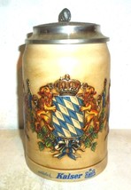 Kaiser Brau Neuhaus Bavaria Lidded German Beer Stein - $12.50
