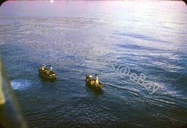 1959 Locals Small Boats along Cruise Ship Cap-Haitien, Haiti Kodachrome Slide - £3.11 GBP