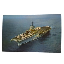 Postcard USS Independence Aircraft Carrier Naval Ship Let Freedom Ring C... - $6.92