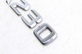 98-04 MERCEDES-BENZ R170 SLK230 SLK320 TRUNK EMBLEM BADGE E5975 image 7
