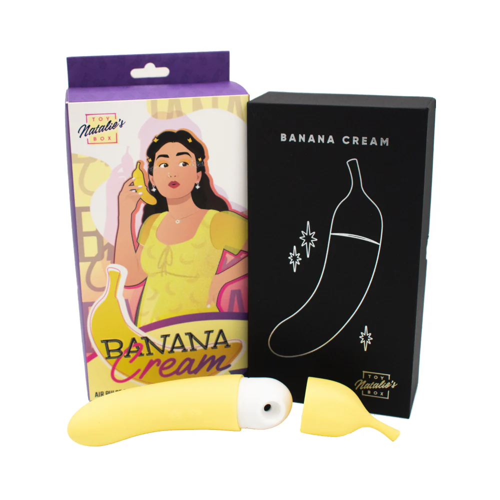 Like A Kitten Banana Cream Air Pulse &amp; G-Spot Vibrator - $1,106.69 MXN
