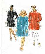 Vintage Misses Raglan Sleeve Swing Dress Jacket Sew Pattern XS-XL - £9.39 GBP