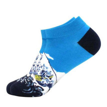 Famous Art Ankle Socks - Great Wave / Medium - $3.07