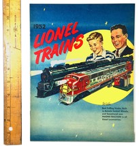 1952 Lionel Trains &quot;027&quot; &amp; &quot;O&quot; Catalog w/ Retail Pricing Frieght Train Sets - $37.21