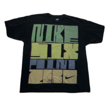 Vintage Nike 6.0 Y2K Six Point Zero Graphic Black T-Shirt Mens Size XL S... - $29.69