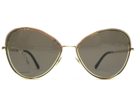 CHANEL Sunglasses 4266 c.395/3 Polished Gold Cat Eye Frames with Gray Lenses - £203.20 GBP