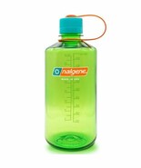 Nalgene Sustain 32oz Narrow Mouth Bottle (Pear) Green Recycled Reusable - $16.12